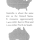 Comparisons of the relative size of the United States an Australia in the booklet, American Servicemen in Australia, given to US service members in the South Pacific during WWII (1942)